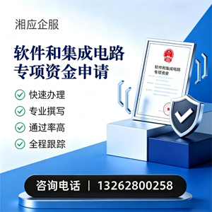 甘肃软件和集成电路专项资金申报服务