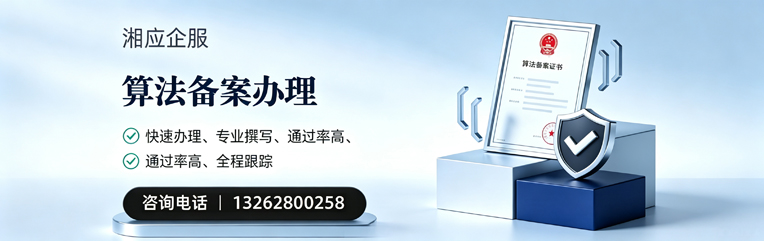 甘肃算法备案申报服务