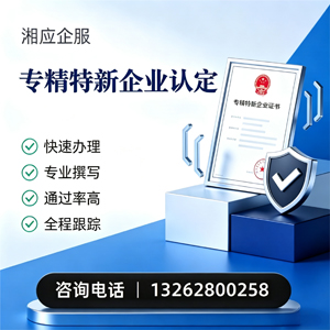 甘肃专精特新企业申报服务