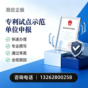 甘肃专利试点示范单位申报服务
