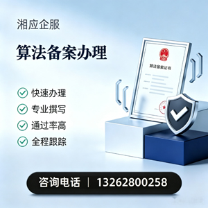 甘肃算法备案申报服务